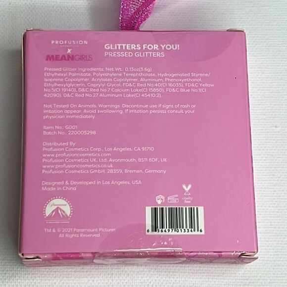 $12💥 MEAN GIRLS - GLITTERS FOR YOU! -  PRESSED GLITTER QUAD - Picture 3 of 4